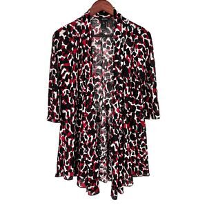 Ali Miles Small Lightweight Cover Up Blouse Shirt Top Wearable Art to Wear Artsy